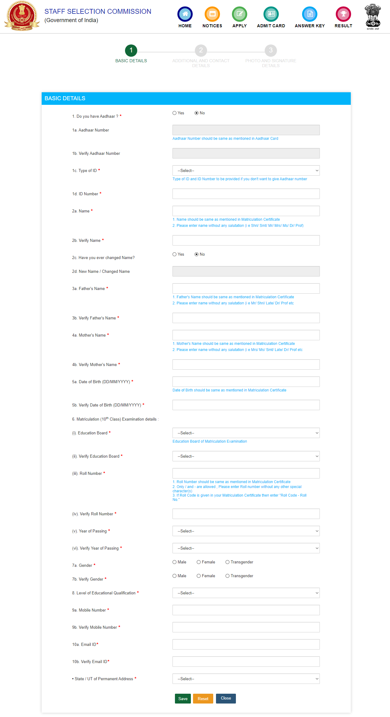 Step 3 SSC_CGL_Registration